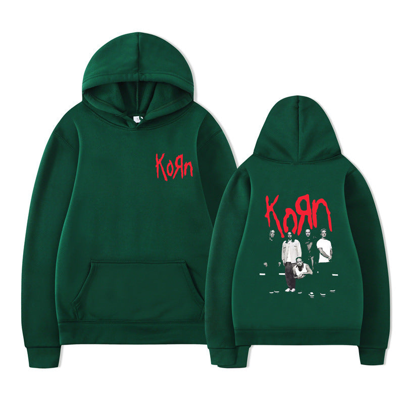 Korn Graphic Hoodie unisex Casual Oversized