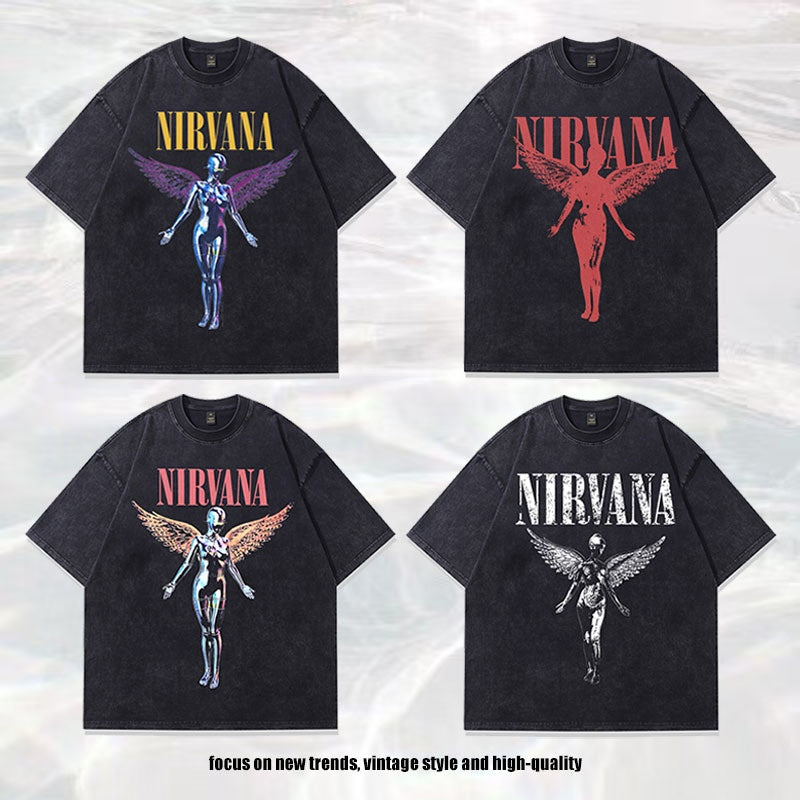 Multi Color Nirvana Shirts