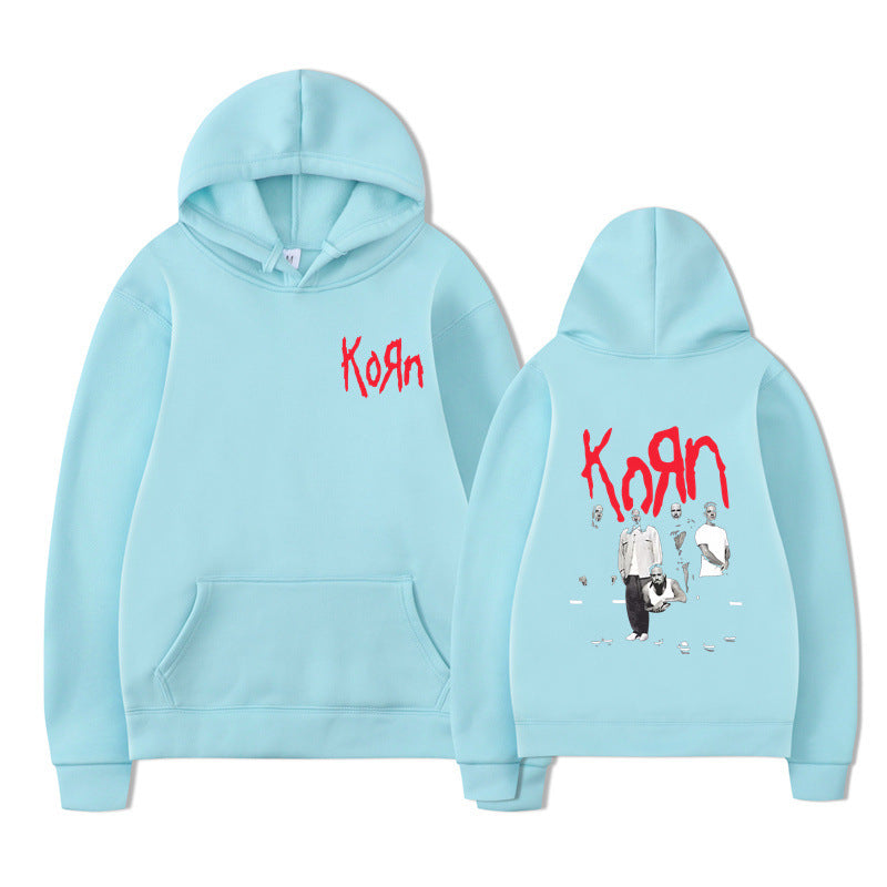 Korn Graphic Hoodie unisex Casual Oversized