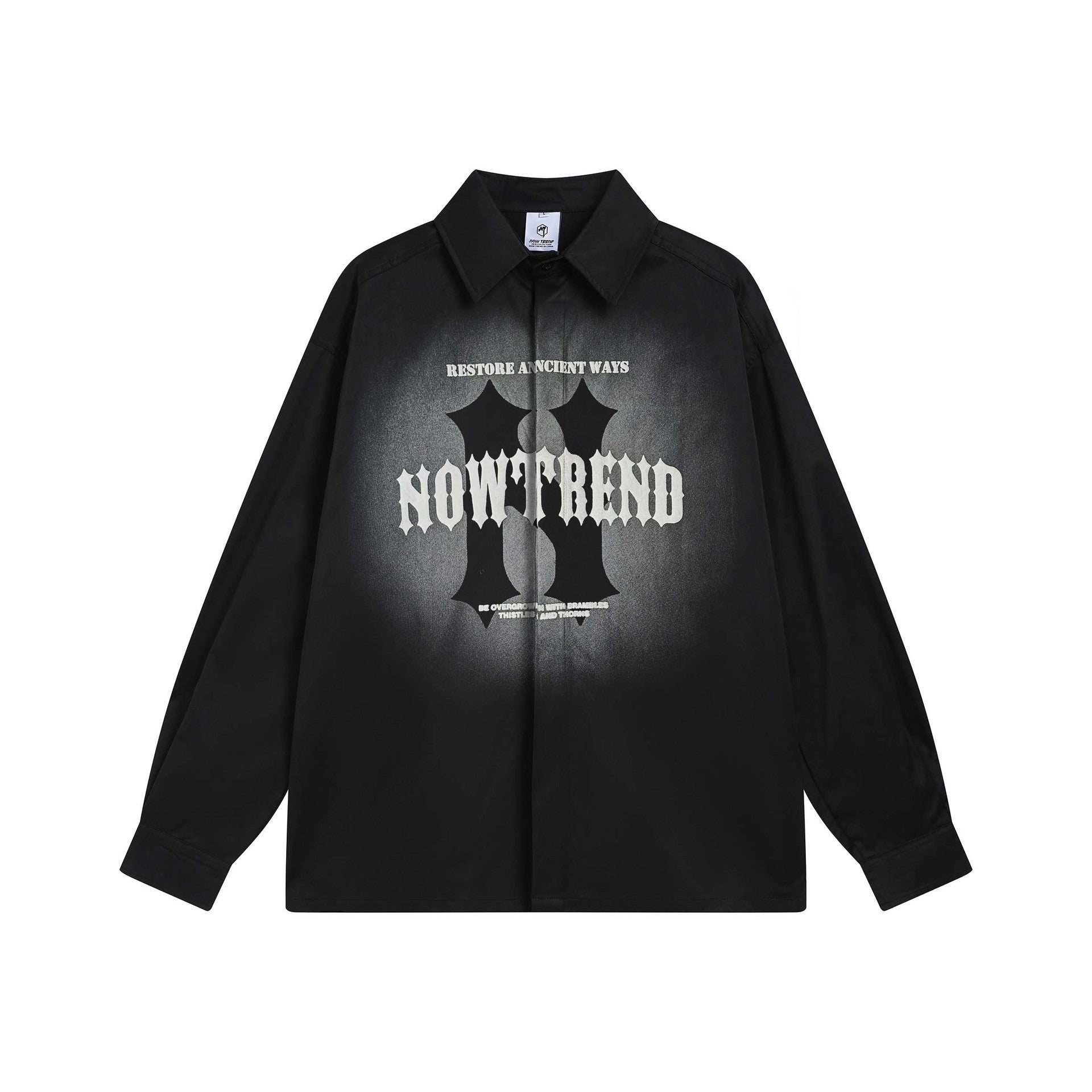 High Street Style Long Sleeve Shirt