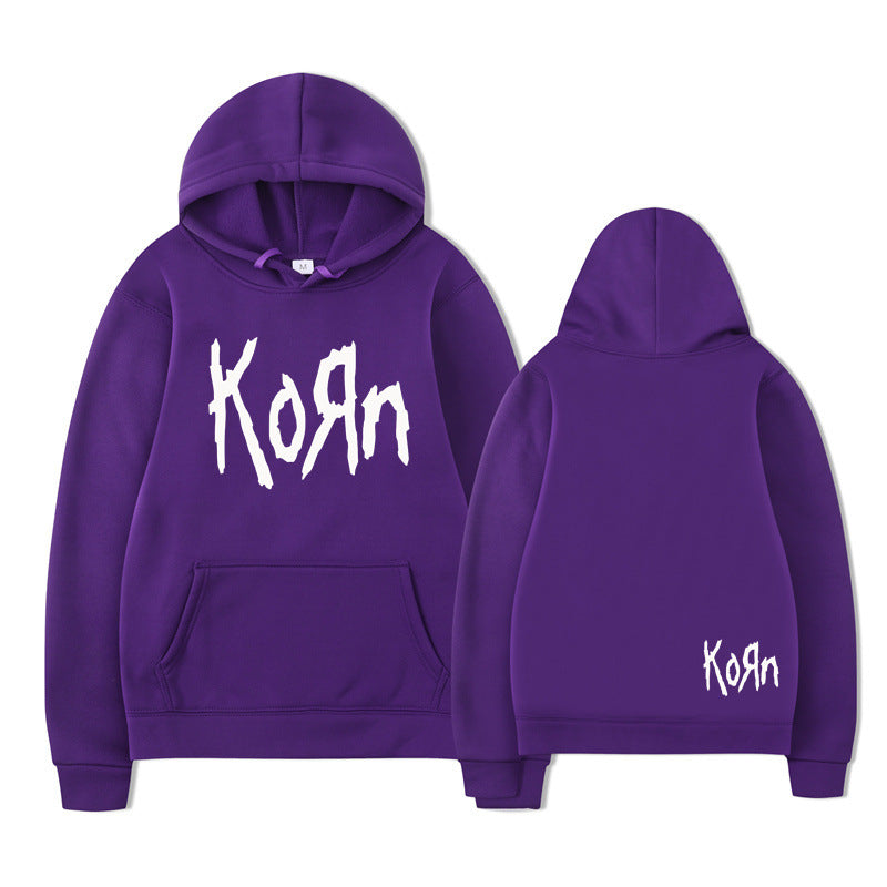 Unisex Multi-Colored Korn Hoodie