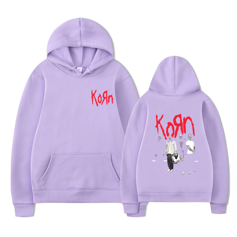 Korn Graphic Hoodie unisex Casual Oversized