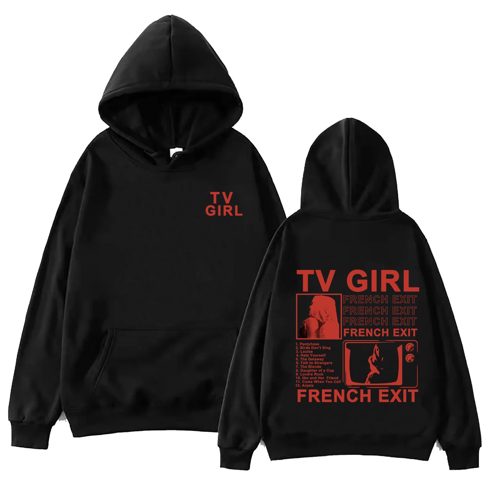TV Girl Band French Exit Album Hoodie