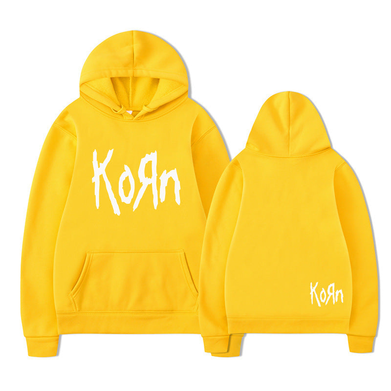 Unisex Multi-Colored Korn Hoodie