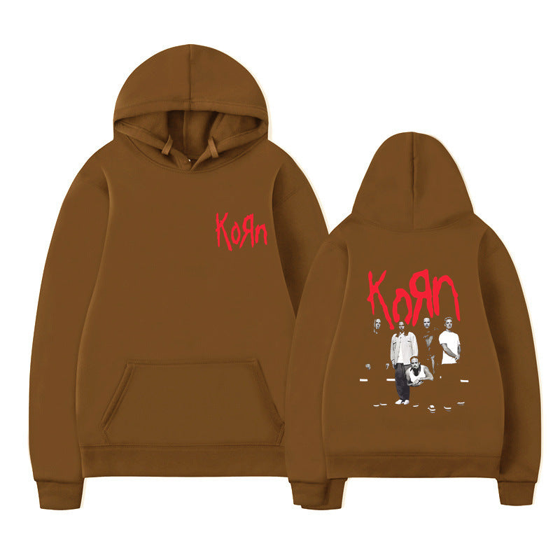 Korn Graphic Hoodie unisex Casual Oversized