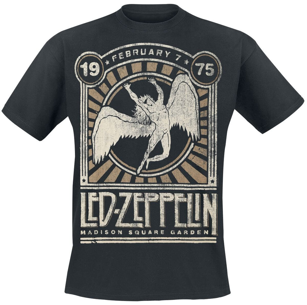 Black Multi Band T Shirts