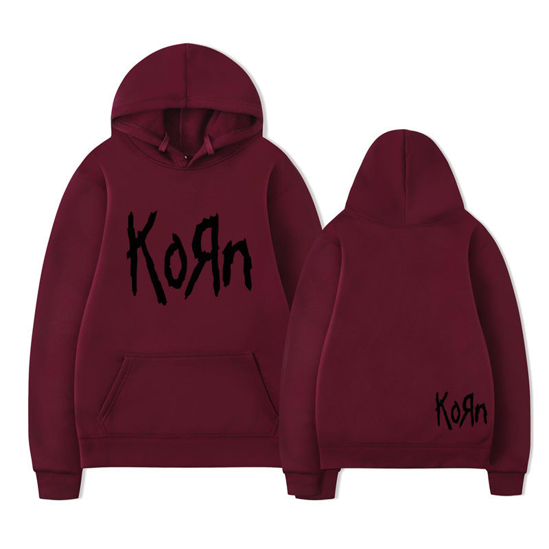Unisex Multi-Colored Korn Hoodie