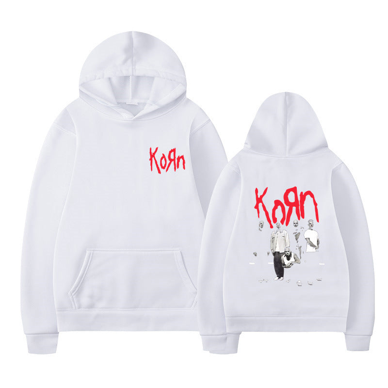 Korn Graphic Hoodie unisex Casual Oversized