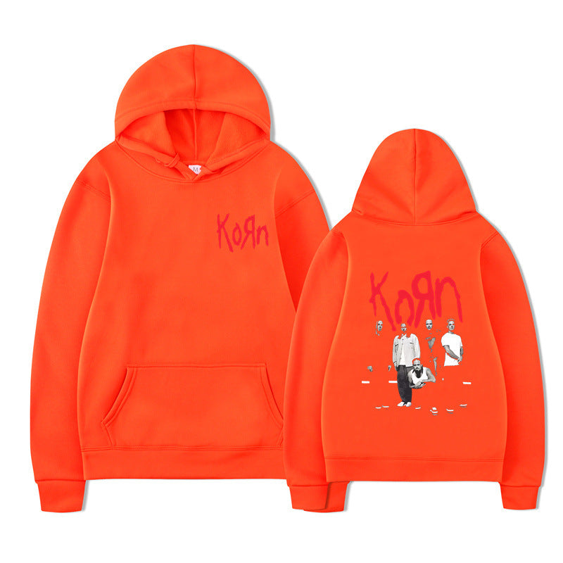 Korn Graphic Hoodie unisex Casual Oversized