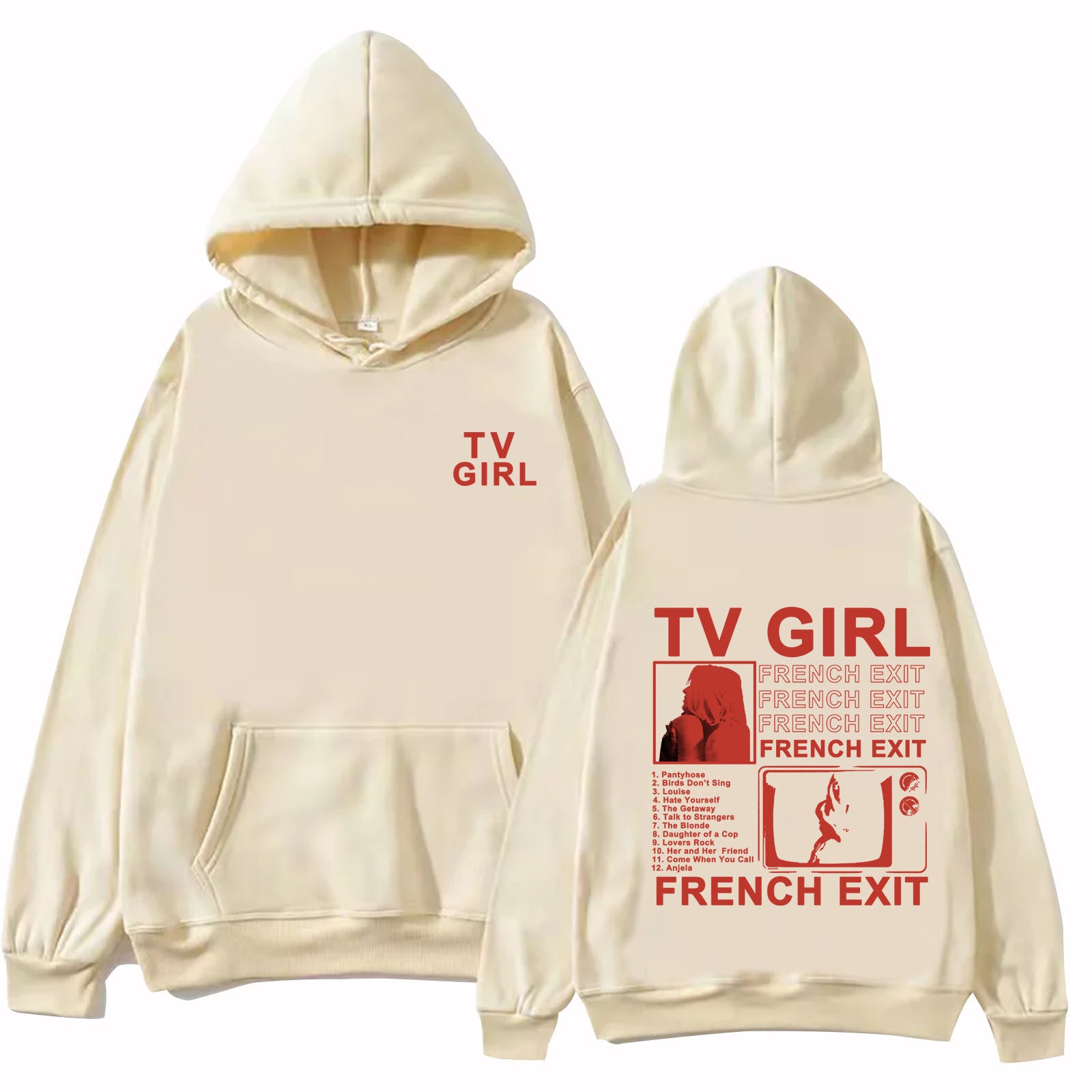 TV Girl Band French Exit Album Hoodie