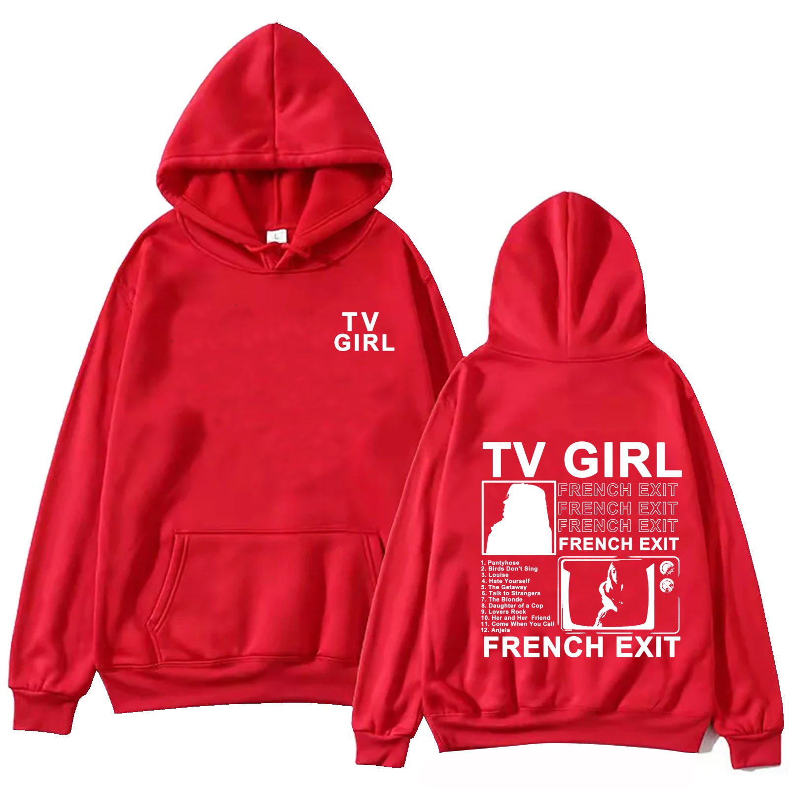 TV Girl Band French Exit Album Hoodie