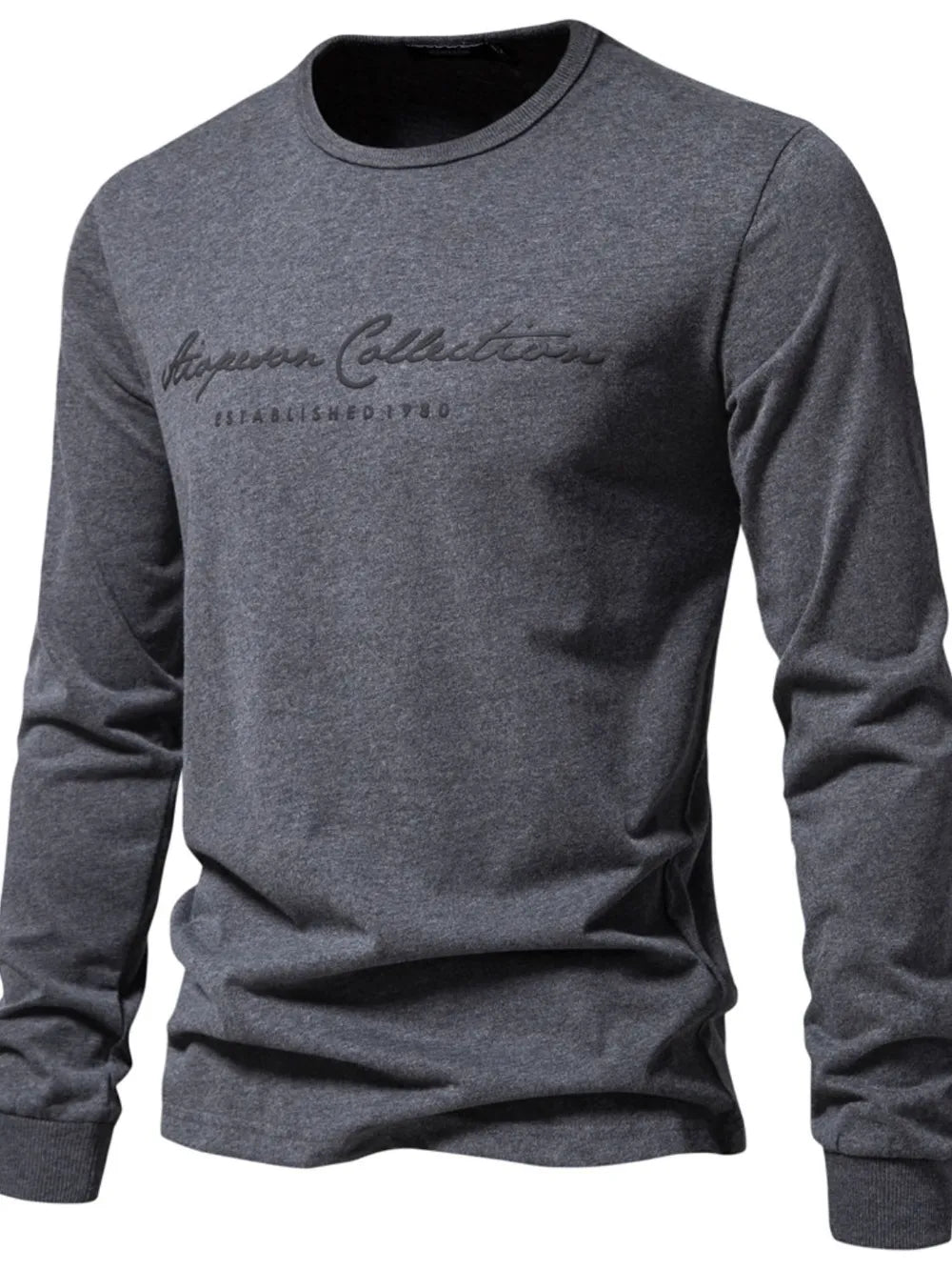Men's Round Neck Letter Graphic T-Shirt