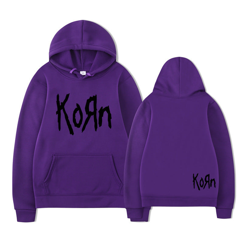 Unisex Multi-Colored Korn Hoodie