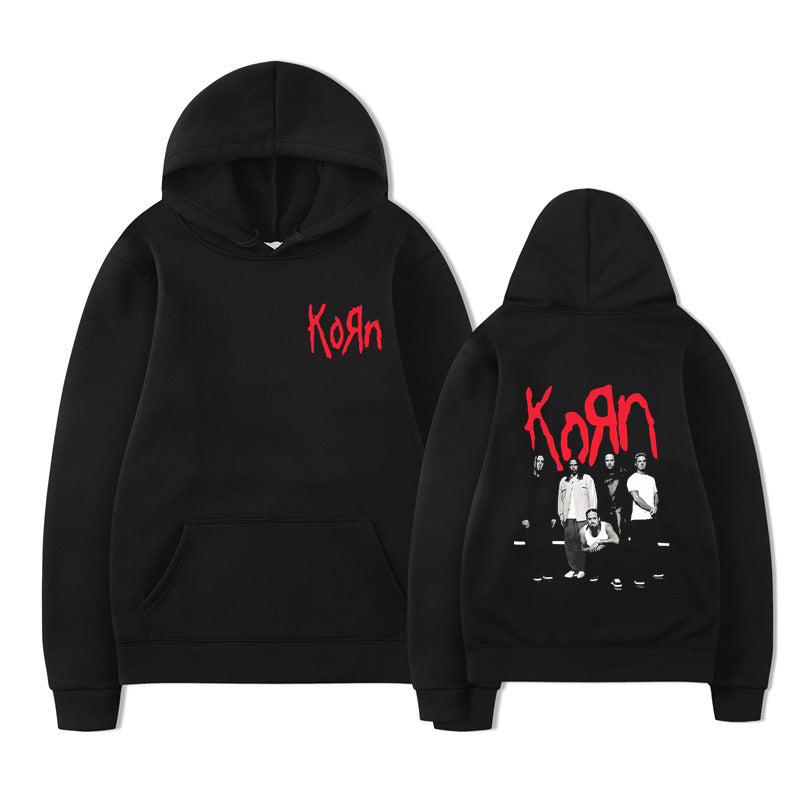Korn Graphic Hoodie unisex Casual Oversized