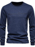 Men's Round Neck Letter Graphic T-Shirt