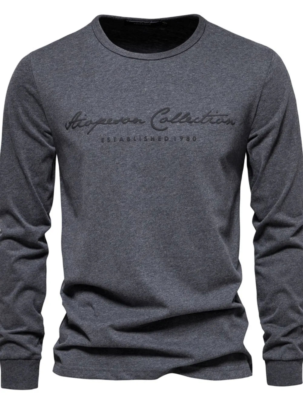 Men's Round Neck Letter Graphic T-Shirt