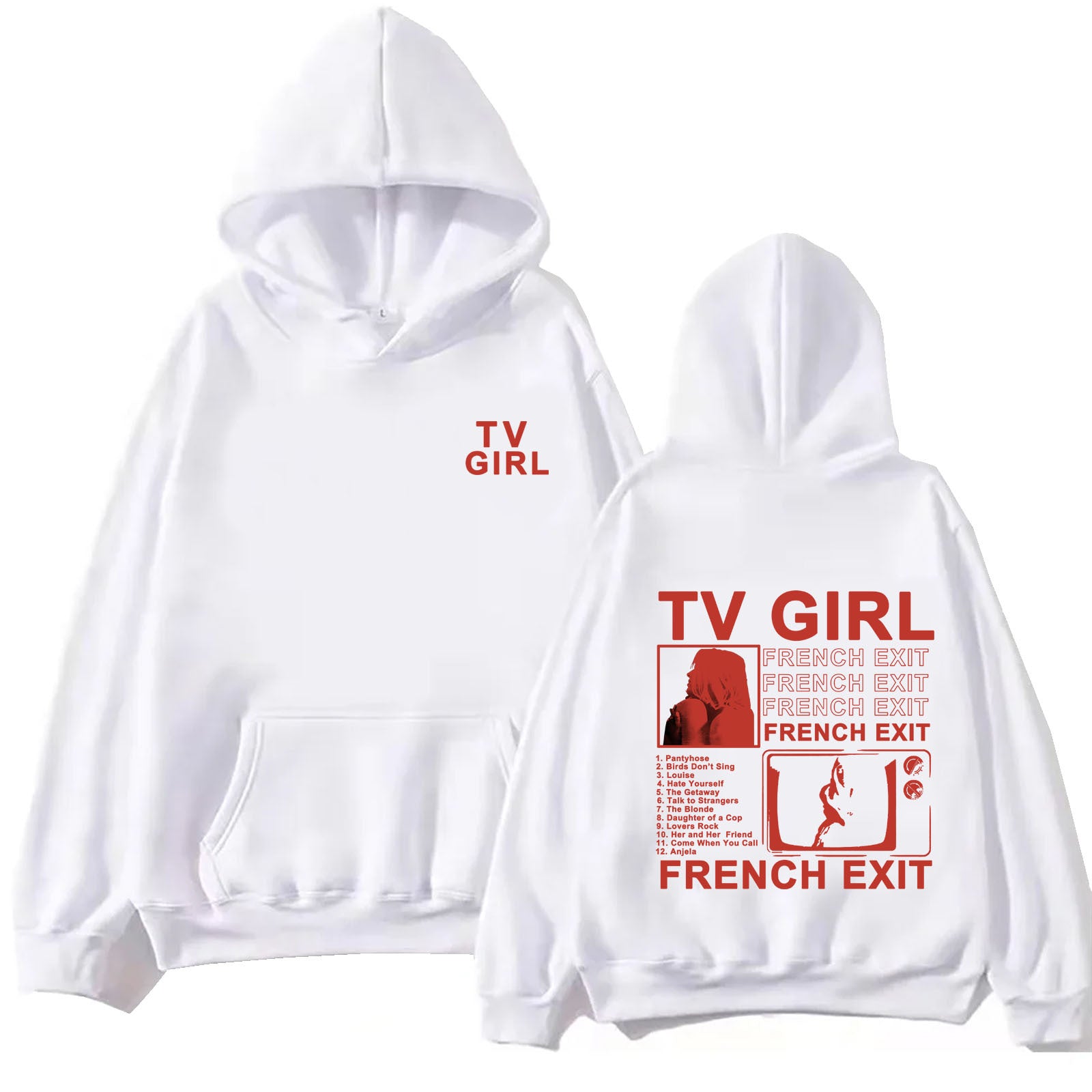 TV Girl Band French Exit Album Hoodie