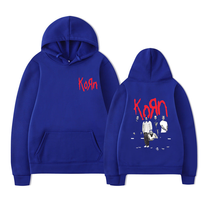 Korn Graphic Hoodie unisex Casual Oversized