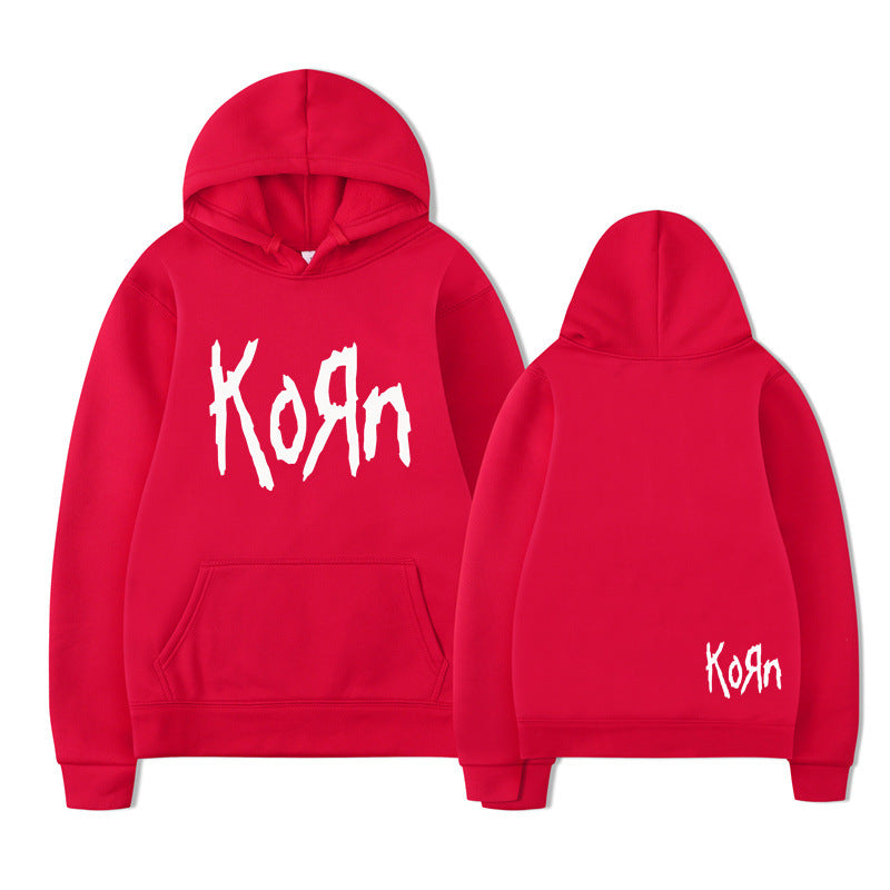 Unisex Multi-Colored Korn Hoodie