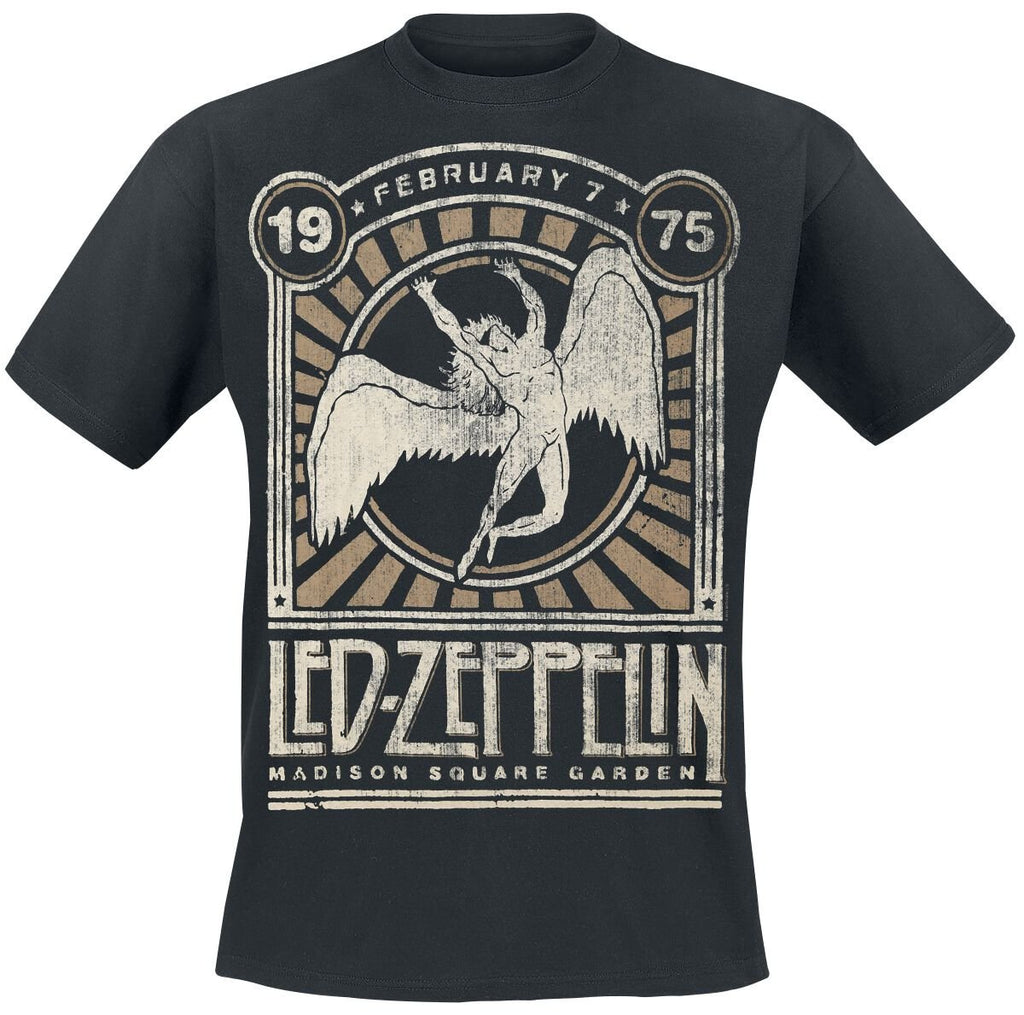 Black Multi Band T Shirts