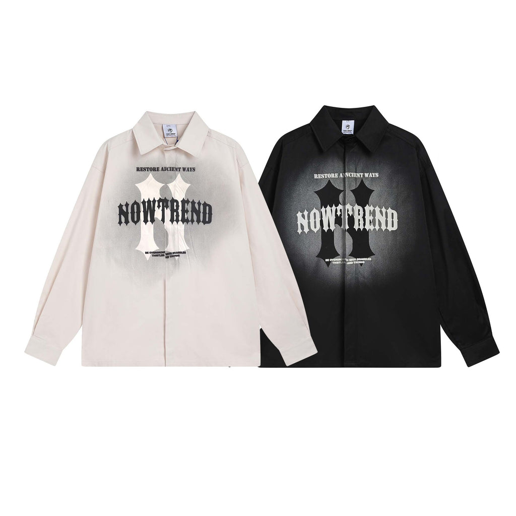 High Street Style Long Sleeve Shirt