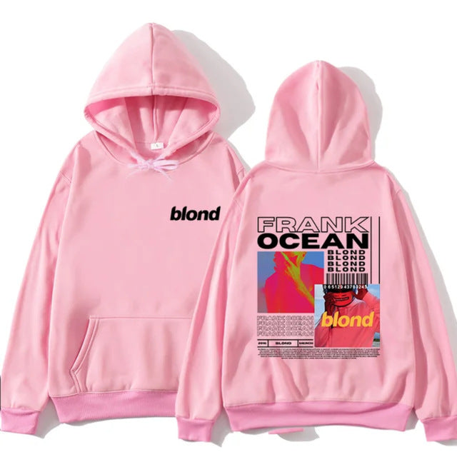 Frank Ocean Merch Sweatshirt Blonde album Hoodie men