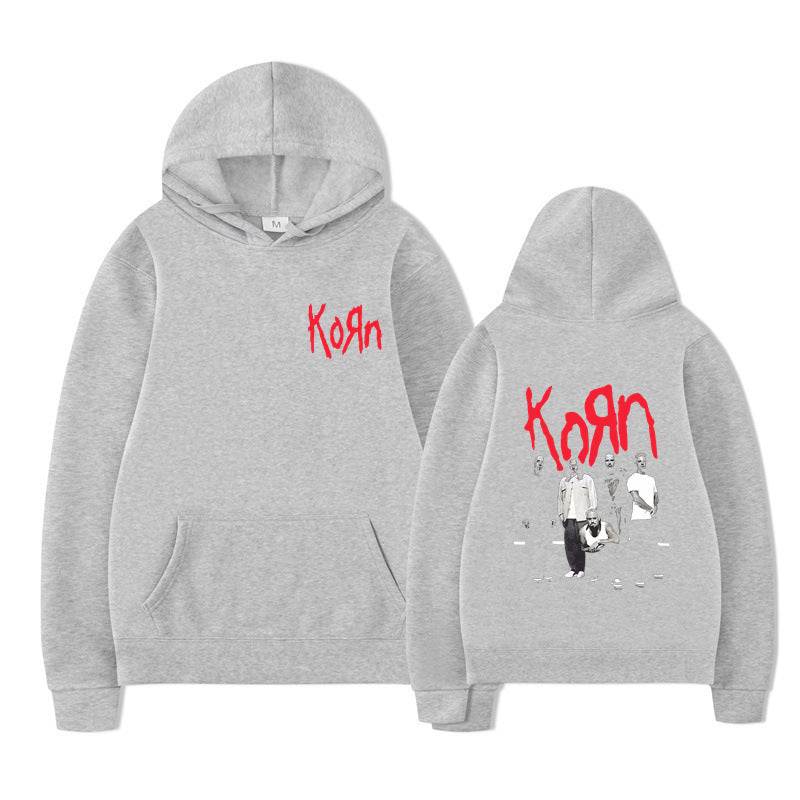 Korn Graphic Hoodie unisex Casual Oversized