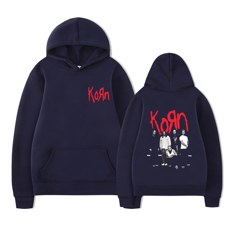 Korn Graphic Hoodie unisex Casual Oversized