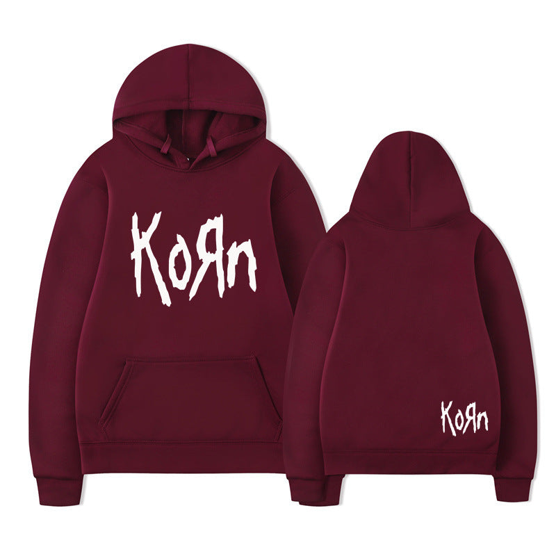 Unisex Multi-Colored Korn Hoodie