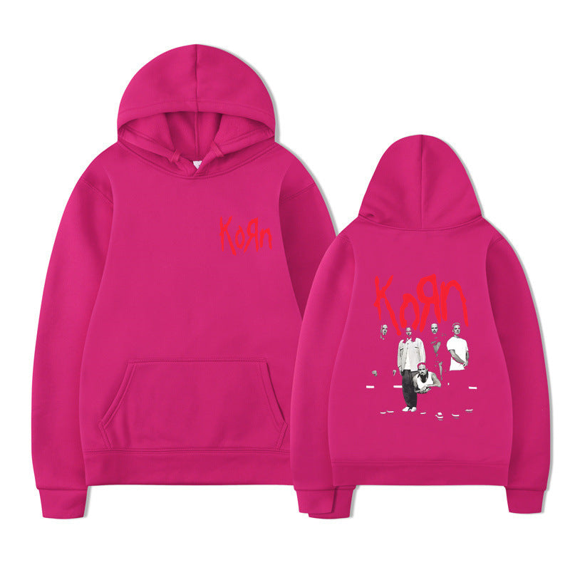 Korn Graphic Hoodie unisex Casual Oversized