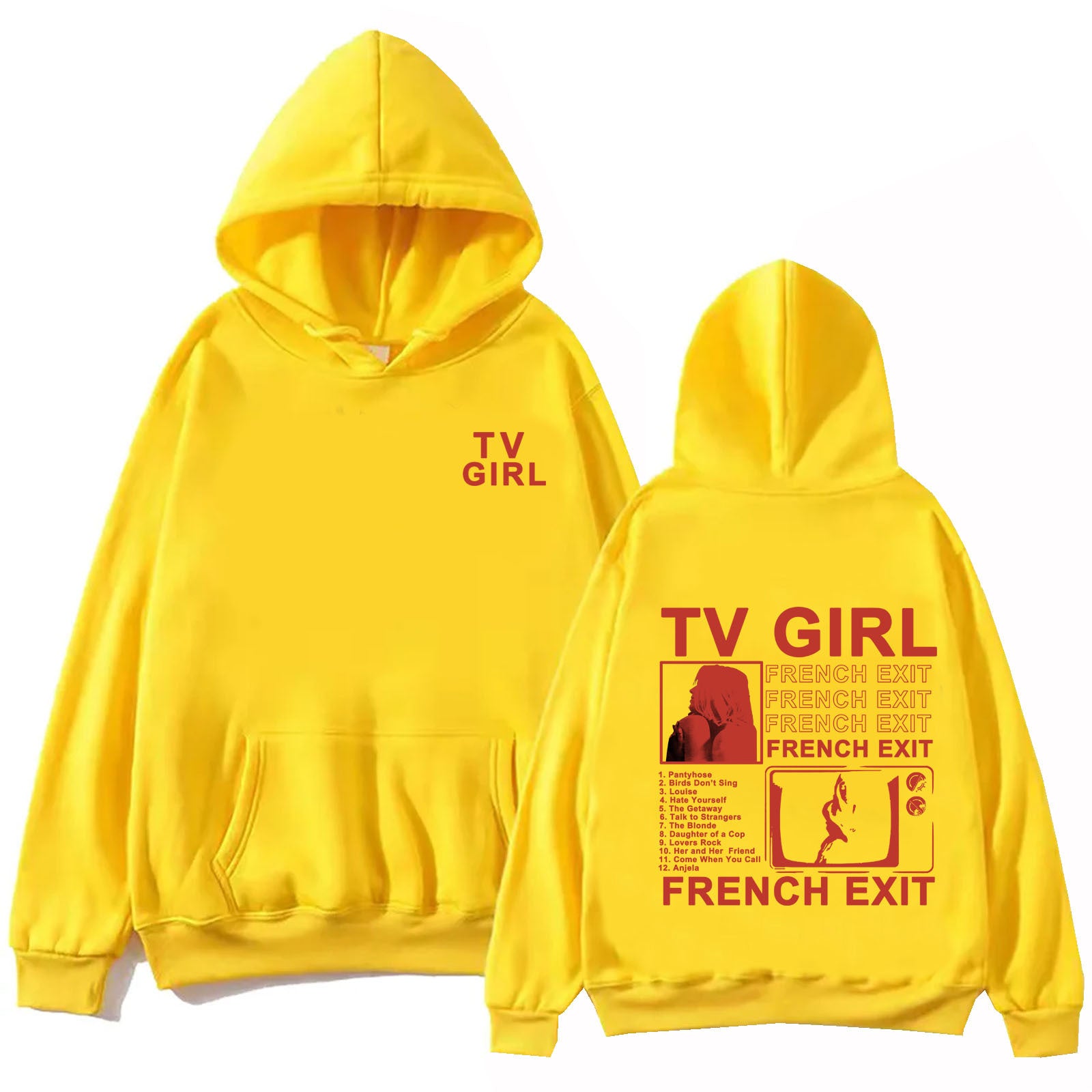 TV Girl Band French Exit Album Hoodie